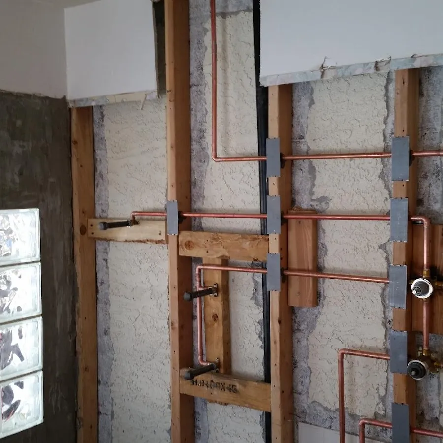 Copper pipe installation for Repiping in Biddeford